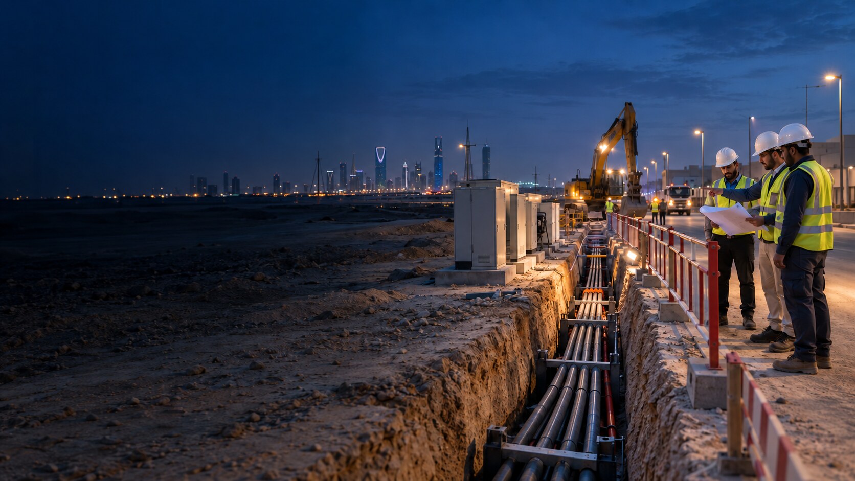 Field delivery for infrastructure and telecom projects